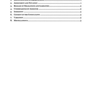 Deed of assignment and novation | Netsheria Legal documents online in Kenya