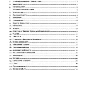 Deed of Assignment of Trademark (Absolute) | Netsheria legal capital documents online
