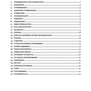 Deed of Assignment of Trademark (Absolute without Goodwill) | Netsheria Intellectual Property Legal Documents in Kenya