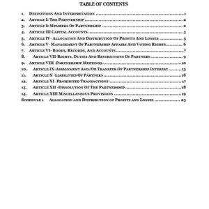 Partnership Deed | Netsheria online legal documents in Kenya