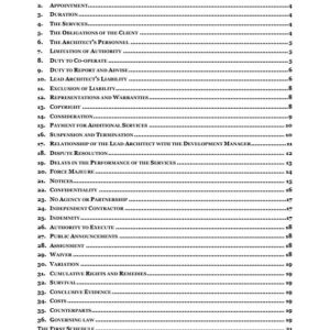 Architectural Service Agreement | Netsheria professional operations legal documents online in kenya